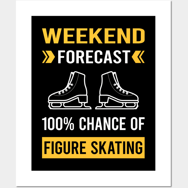 Weekend Forecast Figure Skating Skate Skater Wall Art by Good Day